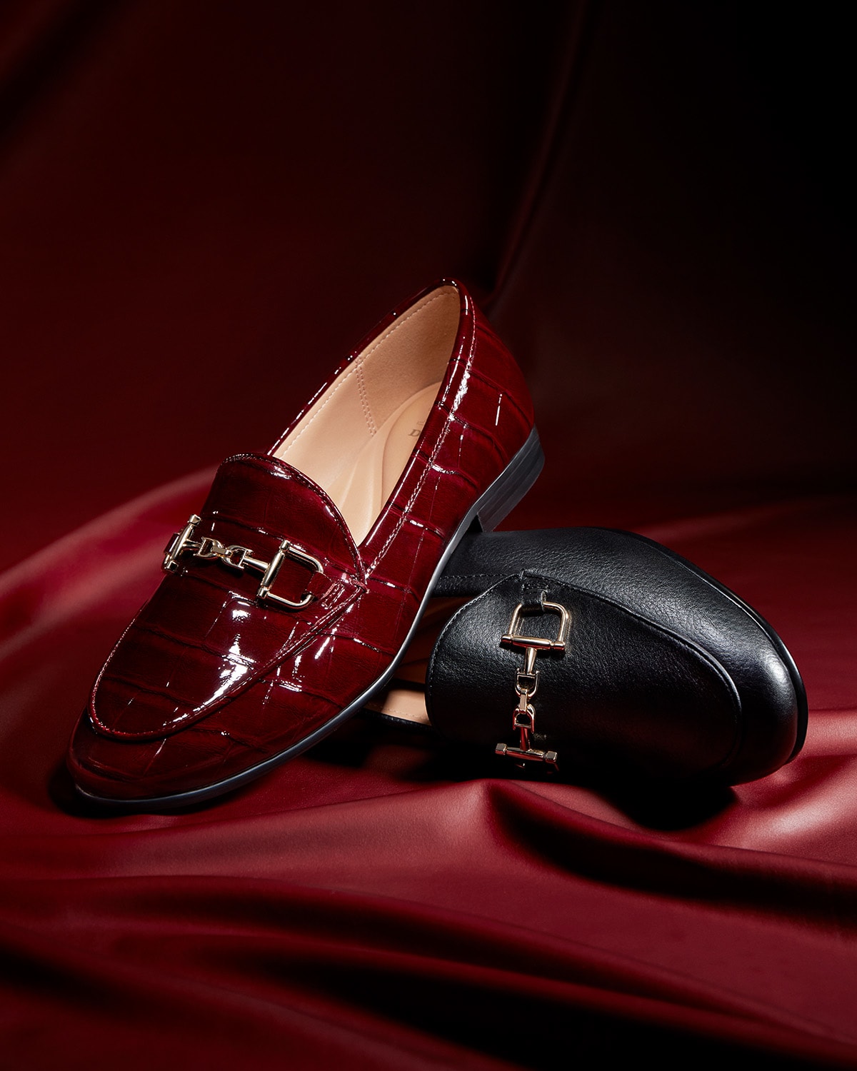 Dune moccasins ladies best sale
