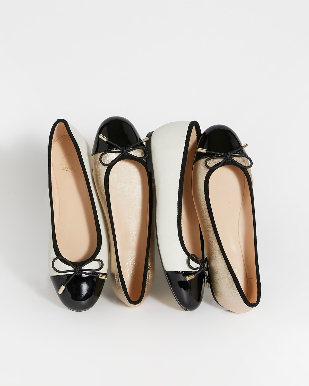 Dune London SS24 Tonal dressing trend: Highest ballet flats