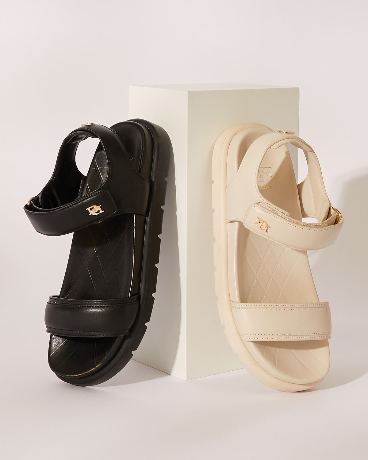 Model wearing our Lilyana sandals