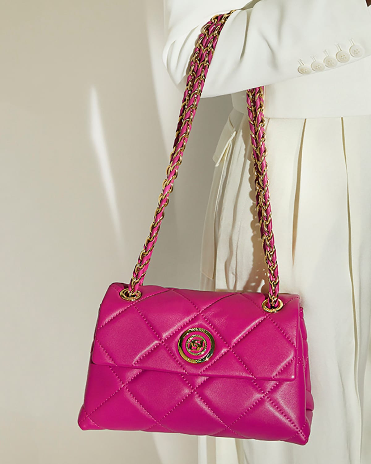 Dune pink handbag sale