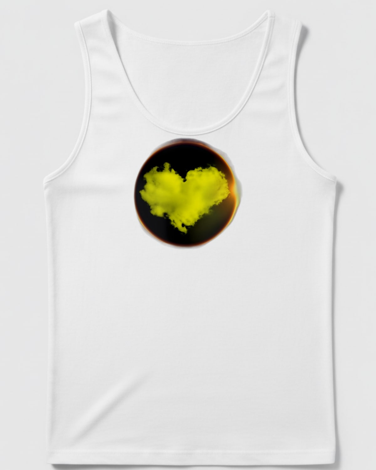 Vessels printed on the Tank top in White