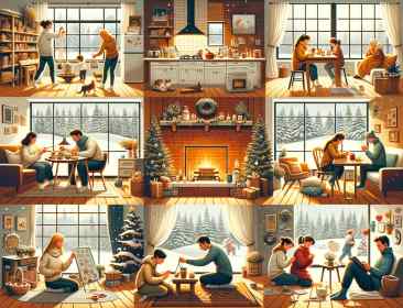 The Top 10 Indoor Snow Day Activities to Enjoy, as recommended by Optic Weather's A.I. system