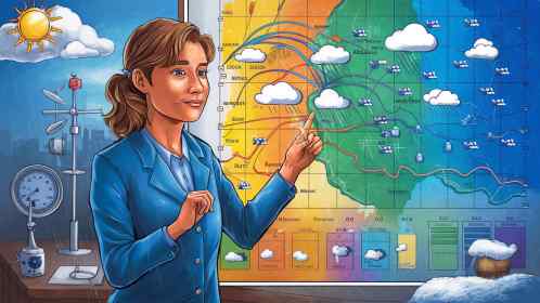 How to read weather forecast