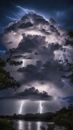 Lightning color schemes illustrating various color schemes inspired by lightning, showing how to balance bright, energetic colors with darker, grounding tones to create visually striking and dynamic designs.