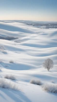 Winter color palettes illustrating various color palettes inspired by winter landscapes, showing how to combine different shades of white, blue, and gray to create a visually appealing and harmonious design.