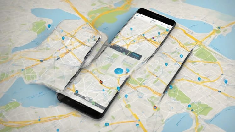 Connection planning tools: A screenshot of a connection planning app, showcasing features such as alternative flight suggestions, gate distance calculations, airport navigation maps, and estimated transfer times.