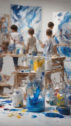 Group art activities