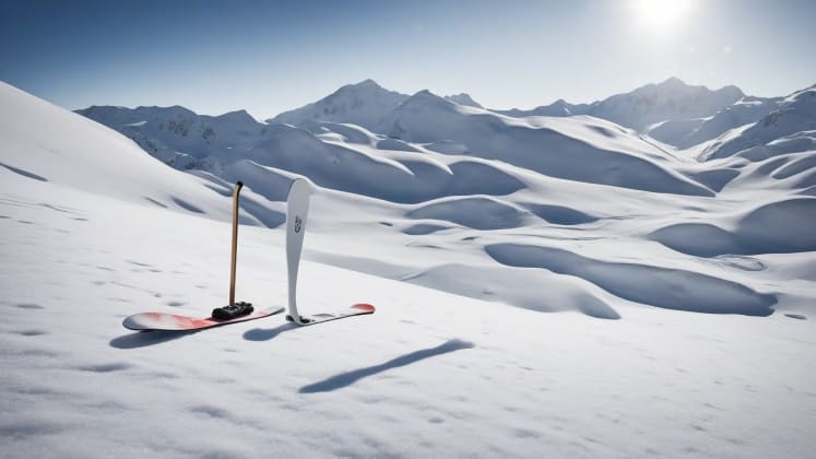 Snowfall measurement methods visualization: A graphic showing different methods used to measure snowfall, including snowboards, measuring sticks, and automated sensors.