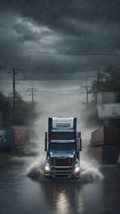Weather impact on supply chains