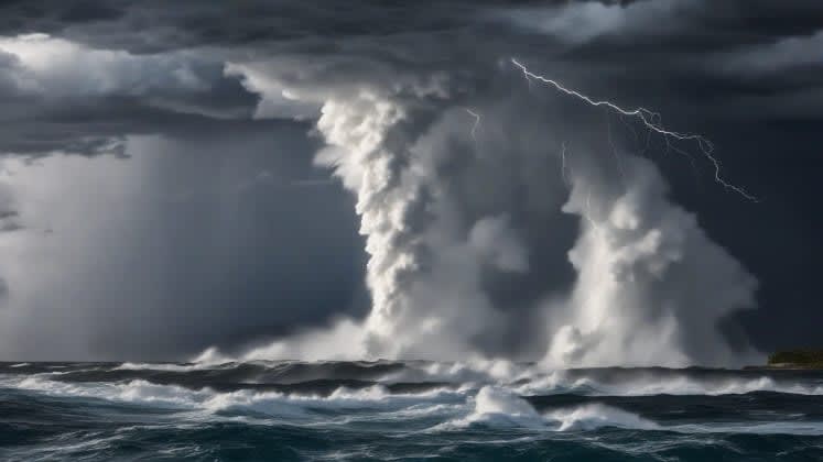 Different waterspout type comparison