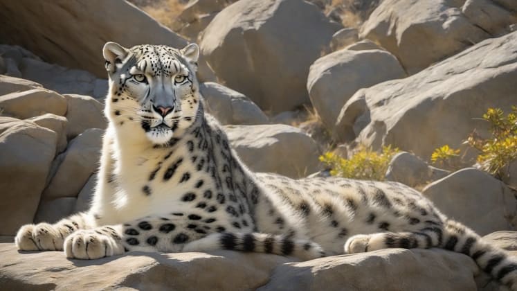 Snow survival mechanisms in warm temperatures