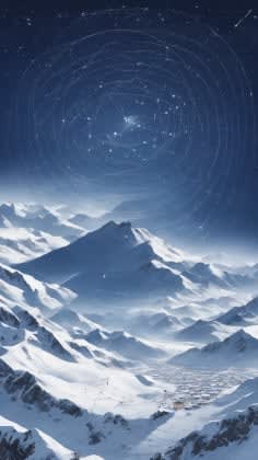 Snow warning system operation diagram