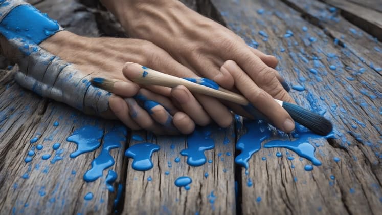 Paint application techniques: Demonstrations of various painting techniques, such as brushing, rolling, and spraying, with emphasis on adapting to different weather conditions.