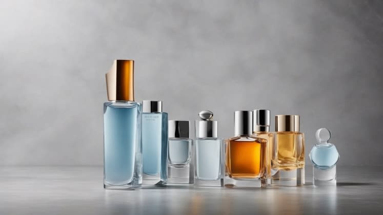 Temperature-reactive fragrance collection