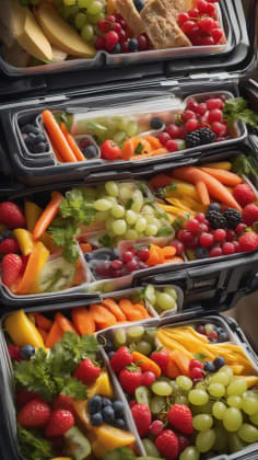 Summer storage methods: An image depicting various cooling options like travel coolers, ice packs, and insulated bags, highlighting effective methods to keep food fresh in hot weather.