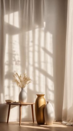 Sunlight color influence: An illustration of how sunlight interacts with different surfaces and objects, altering their color perception and creating a dynamic interplay of light and shadow.