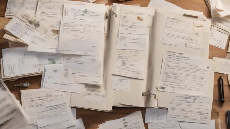 Critical document organization system