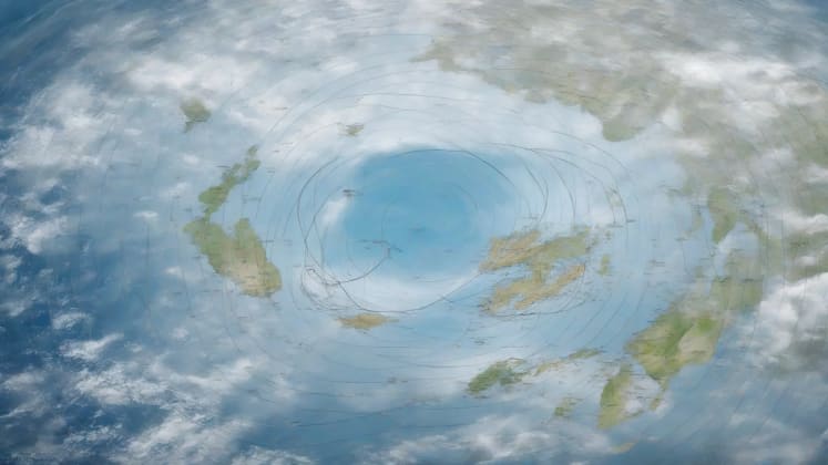Annual monsoon cycle visualization: A circular diagram depicting the annual cycle of Habagat and Amihan, highlighting the transition periods between the two monsoons.