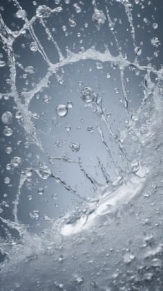 Graupel formation process visualization