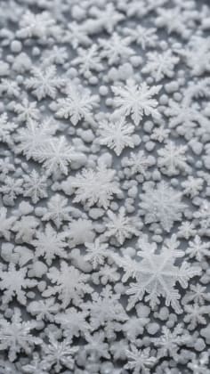 Snow vs. graupel comparison diagram