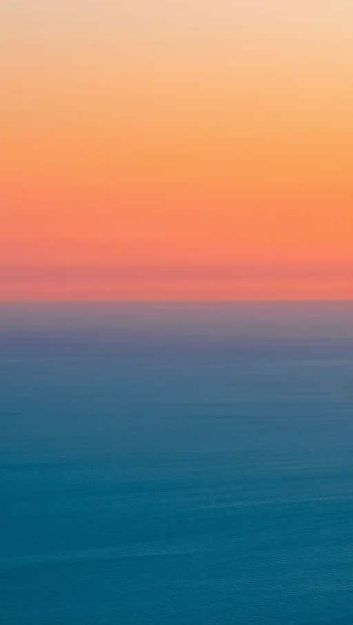 Sunset Fade, gradient, sunset, orange, pink, calm, serene, peaceful, warm, gentle