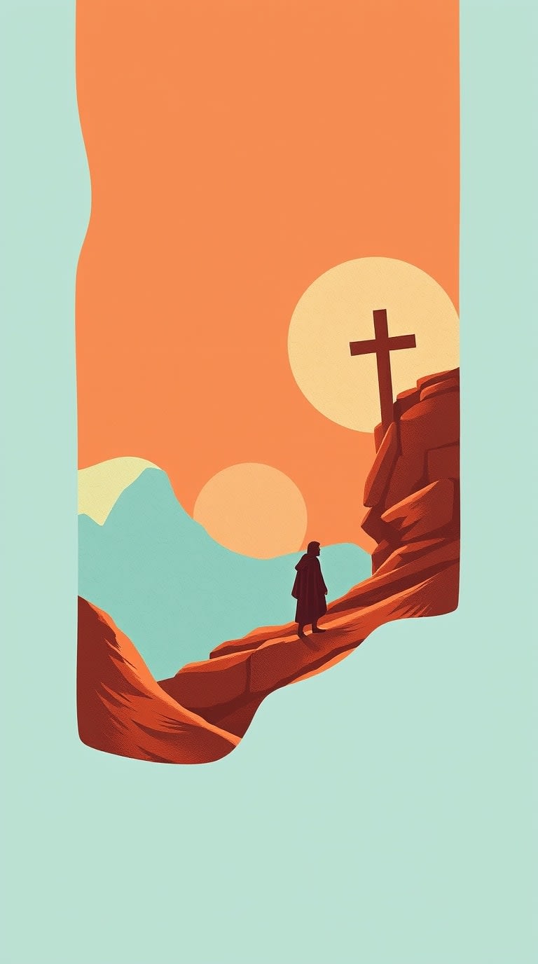 Galatians 5:22-23, geometric, abstract, modern, shapes, structured, faith, inspirational, contemporary, pastel