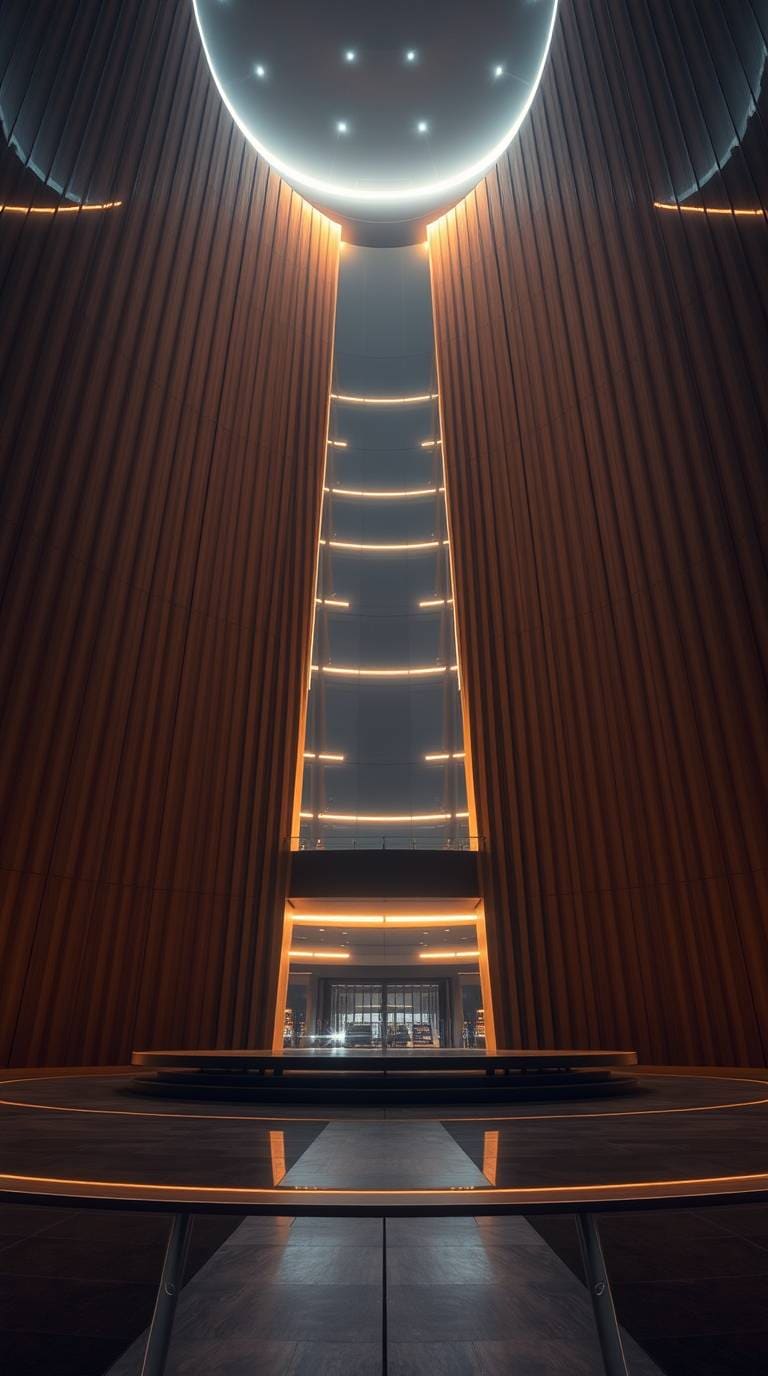 Linear Perspective, geometric, lines, angles, architecture, minimal, sleek, modern, converging, precise