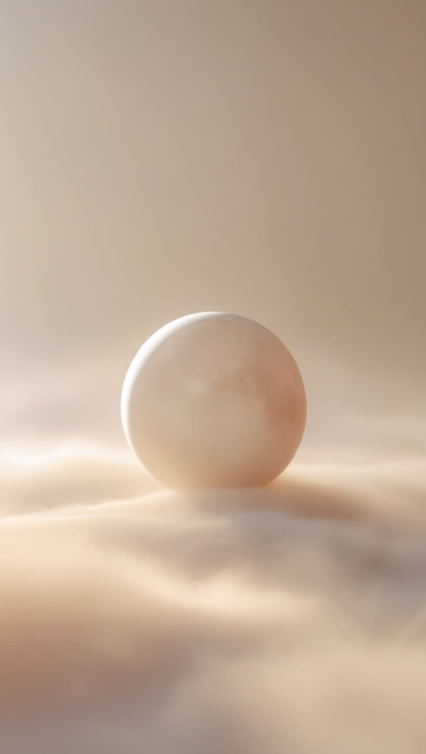 Sandy Giant, planet, minimal, beige, simple, elegant, muted, clean, sophisticated, aesthetic