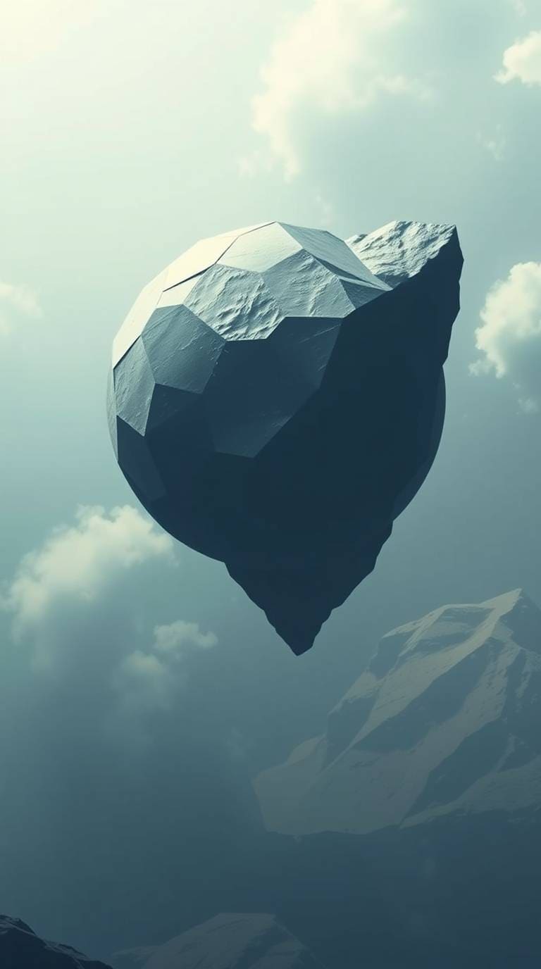 Gradient Sphere, abstract, planet, gradient, artistic, minimalist, dreamy, imaginative, aesthetic, soft
