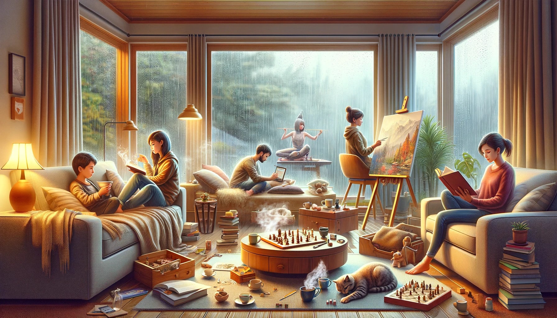 The top 10 indoor activities to enjoy on a rainy day