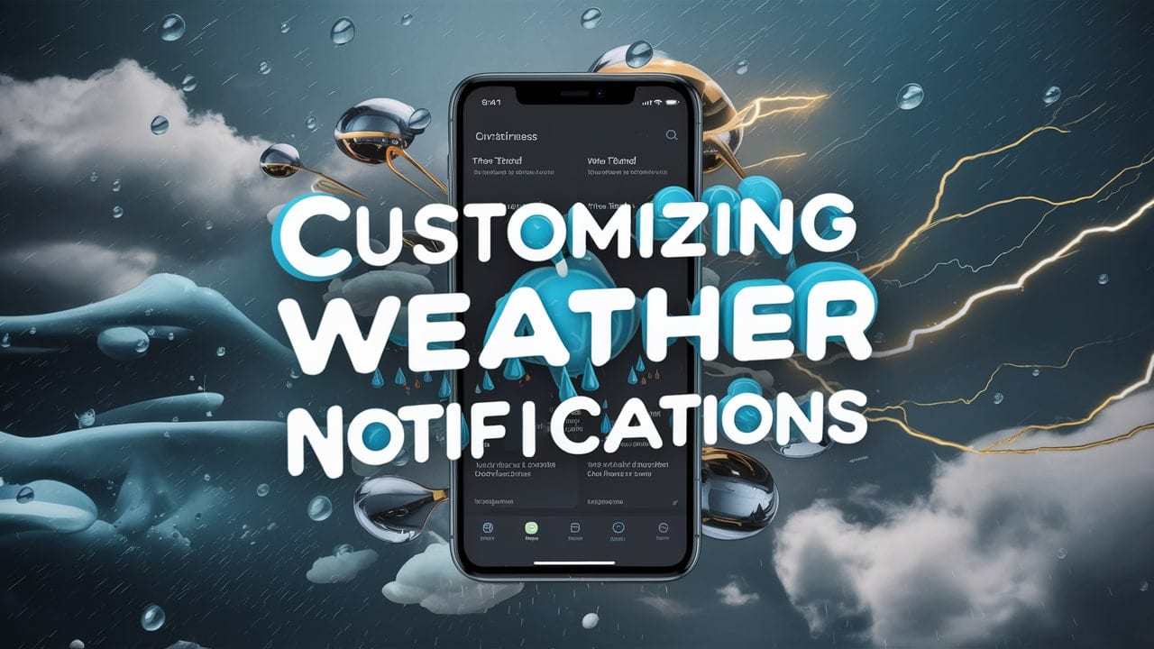 Customizing Weather Notifications: Your Ultimate Guide