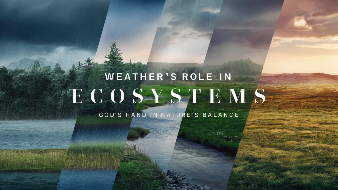 Weather's Role in Ecosystems: God's Hand in Nature's Balance