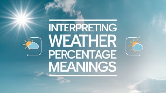 Interpreting Weather Percentage Meanings