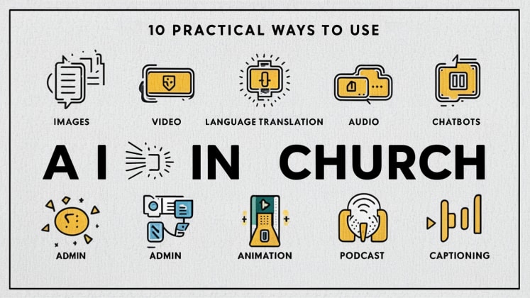 18+ Practical Ways to Use AI in Your Church (Images, Videos, Music, and More) - 2025 Update