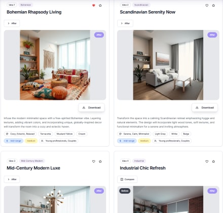 AI Ideation Mode: The Ultimate Guide to Creative Design Inspiration | Generate Multiple Unique Room Design Concepts with AI – Professional Interior Design Brainstorming Tool for Unlimited Creative Possibilities | Transform Any Space with Intelligent Design Innovation