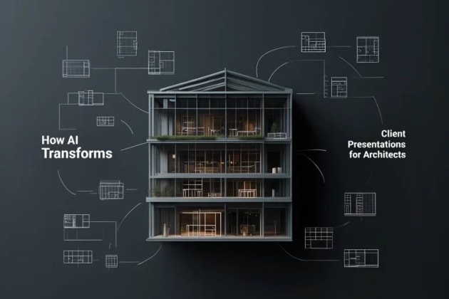 Schematic Design Visualization | AI-Powered Client Presentations for Architects – Improve Understanding by 78% & Reduce Revisions by 65% | Professional Architecture Workflow