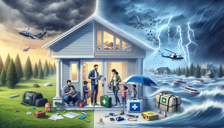 Home maintenance for weather preparedness