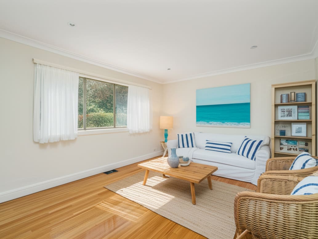Contemporary Coastal Bedroom