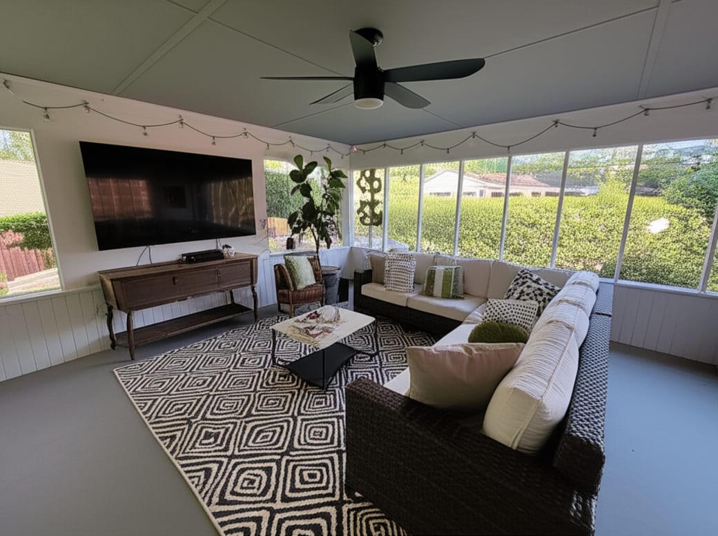 Outdoor Porch Transformation