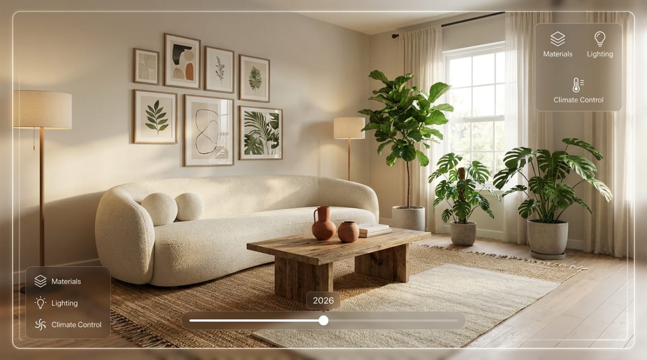 2026 Interior Design Trends: Personalized Warmth & Layered Spaces