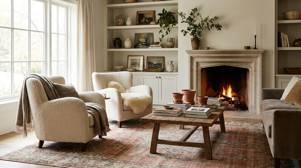 2026 Interior Trends: Embrace Warmth, Personality & Imperfect Beauty