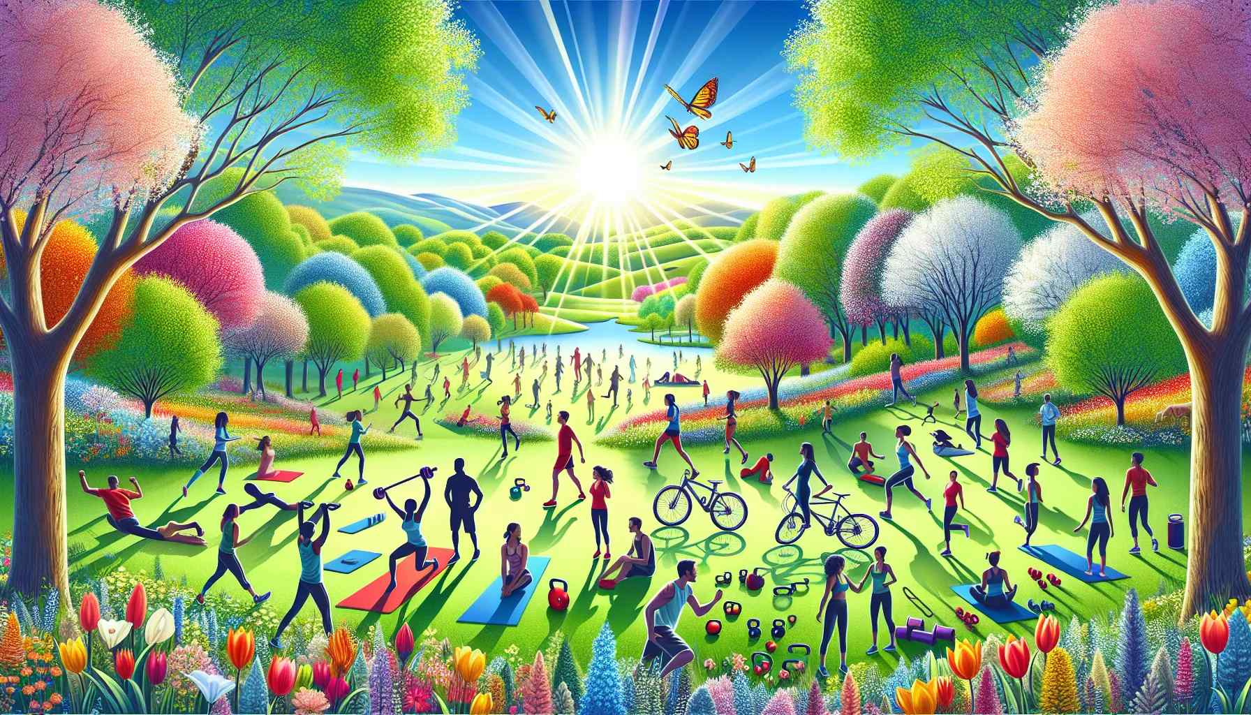 Spring outdoor activities