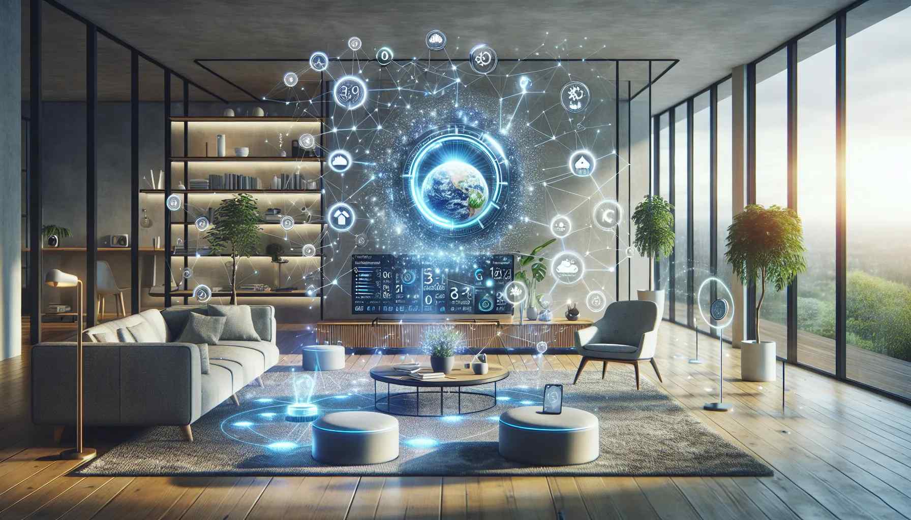 IoT devices collecting weather data