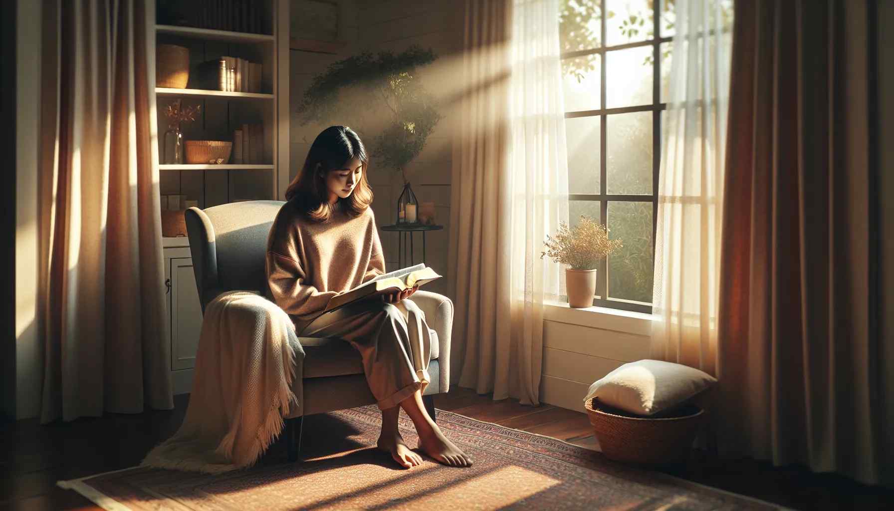 Person praying