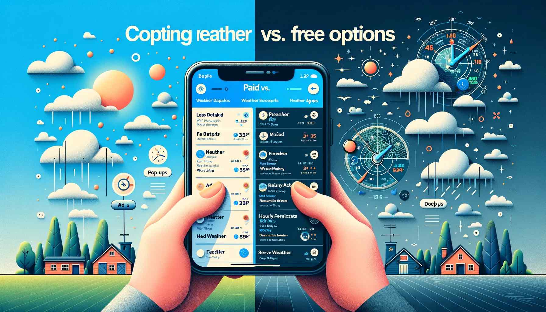 Comparing Weather Apps: Paid vs. Free Options | Optic Weather