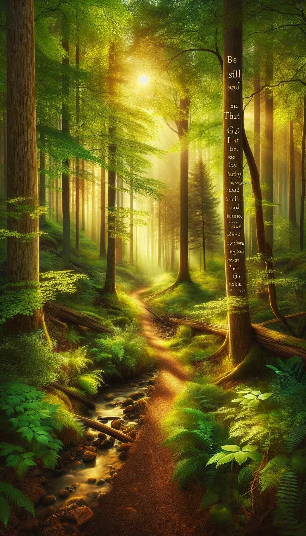 Peaceful Landscape Wallpaper 1, nature, landscape, peaceful, serene, christian, faith, bible verse, inspirational, wallpaper