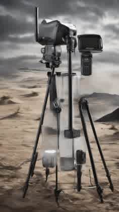 Waterproof communication equipment setup