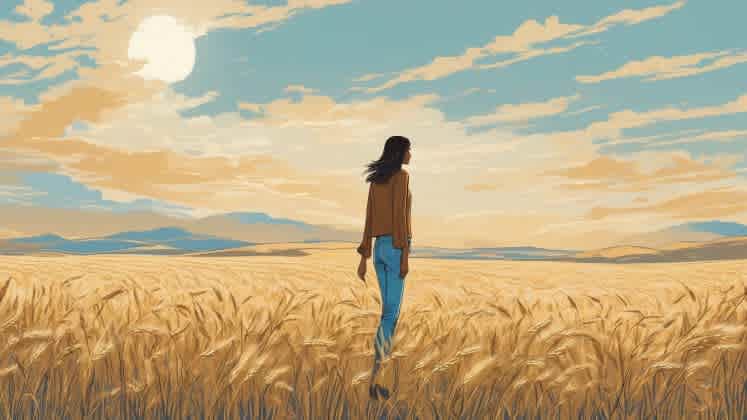 Indian Summer Illustration