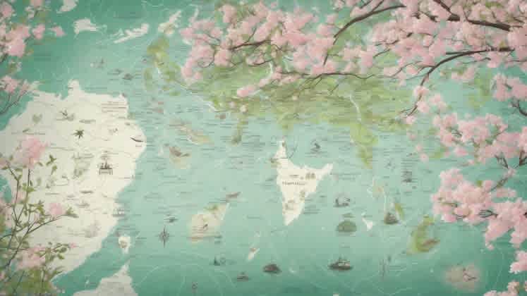 Global map of plant-based weather folklore
