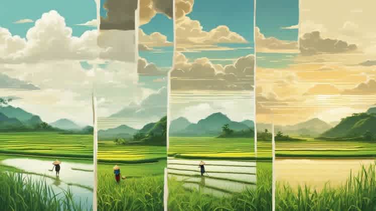 Image showcasing weather superstitions from different cultures